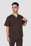 Bluza medyczna męska - CHOCOLATE