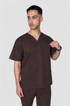 Bluza medyczna męska - CHOCOLATE