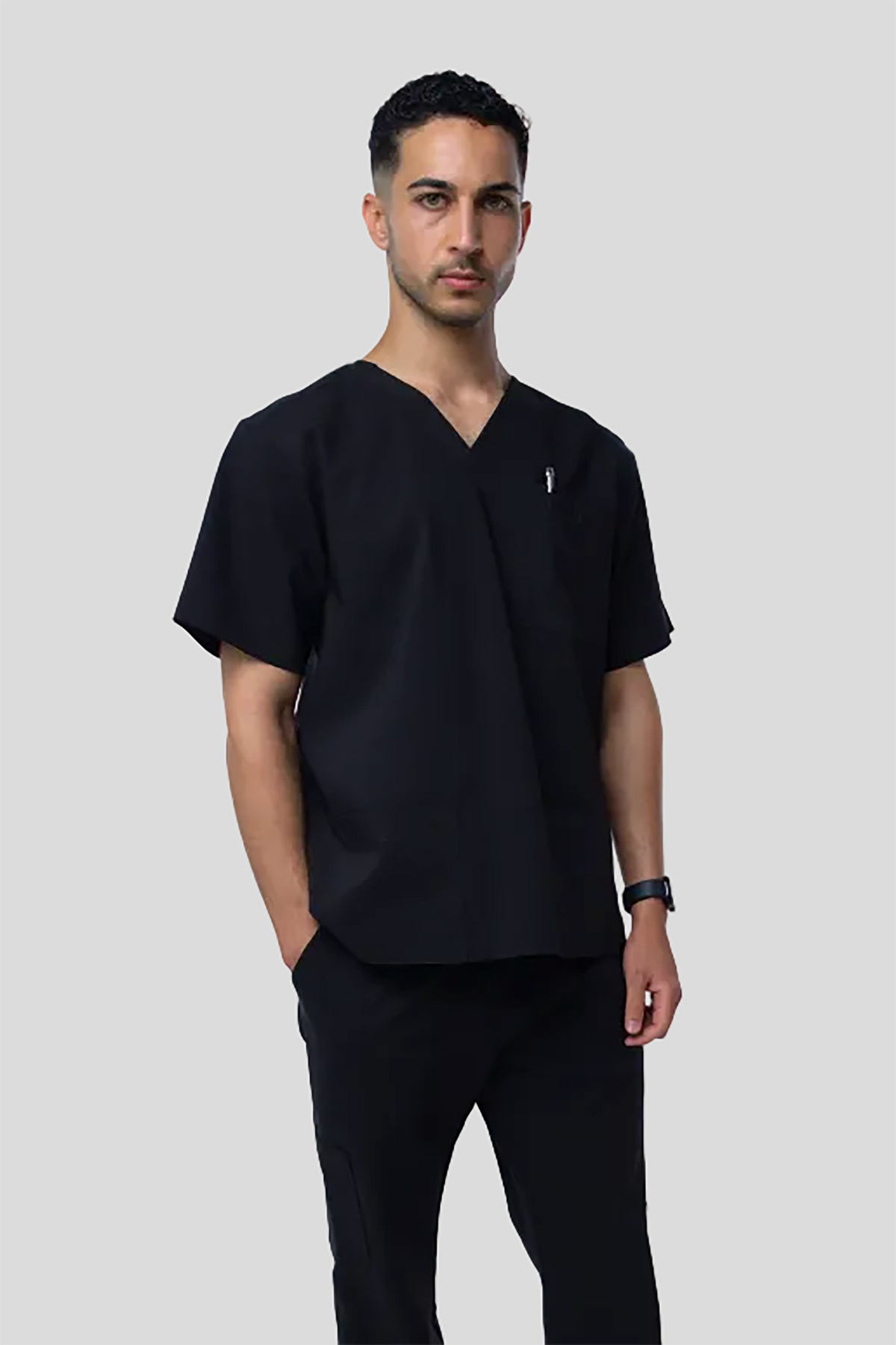 Bluza medyczna męska - BLACK